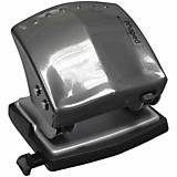 Дырокол Maped "Start+" 45л металлич. серый, с линейкой __