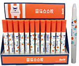 Клей-карандаш "Супер Липкий" 3гр тонкий круглый корпус