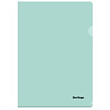 Папка-уголок А4 Berlingo "Instinct" мятный 180мкм __