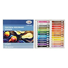 Пастель масляная 25цв Гамма "Студия"