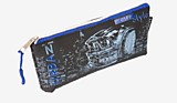 Пенал deVente "Urban Car" 21*8*3,5см треугольный, на молнии, силиконовый