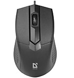 Мышь Defender Optimum MB-270, USB, черный, 3btn+Roll															