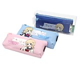 Пенал-косметичка "Милая школьница" текстиль, на молнии, ассорти