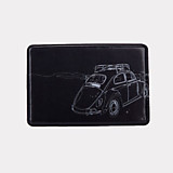 Обложка для проездного "Машина" цвет черный