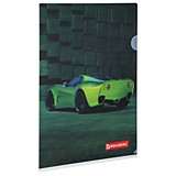 Папка-уголок А4 Brauberg "Sport Car" цветная печать 150мкм __
