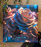 Фотоальбом 200 фото 10*15см "flowers 3" пластик. листы "liquid metal" Политехнология