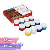 Гуашь 12цв "Сонет" 20мл