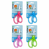 Ножницы Berlingo 13см, ассорти, европодвес				