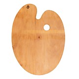 Палитра деревянная овальная 410*310мм Мастер-Класс, фанера