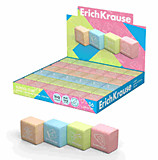 Ластик ErichKrause School cube ассорти