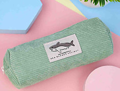 Пенал "Shark" зеленый