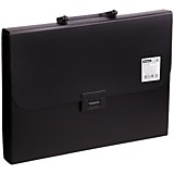 Папка-портфель Спейс "OfficeSpace" 13отд. 700мк черный