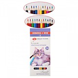 Карандаши акварельные 24цв "Сонет"