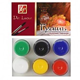 Гуашь 6цв Луч "Люкс" 20мл пенал  