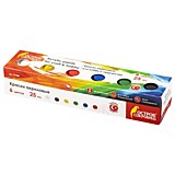 Краски акриловые 6цв по 25мл Остров Сокровищ