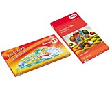 Пластилин 22цв/440гр Гамма "Мультики" со стеком