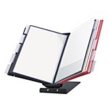 Демосистема настольная/настенная 10 панелей Brauberg Solid А4 черная, металлическая