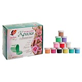 Краска акриловая Луч 12цв 20мл пастельная, глянцевая