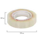 Скотч 12мм*33м Brauberg прозрачный