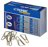 Скрепки 28мм 100шт Expert никелированные, угловые