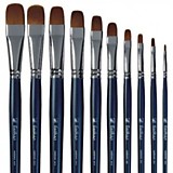 Кисть Нейлон №12 Байкал овальная L-16.0