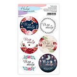 Наклейка для цветов и подарков "For you" 16*9,5см