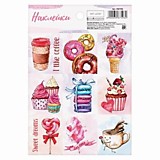 Наклейки "Сладости" 11*16см СЛенд