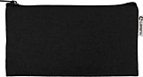 Пенал-косметичка Lamark "Лён" черный 21*11см на молнии
