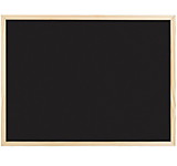 Доска магнитно-меловая 45*60см OfficeSpace черная, деревянная рамка												