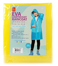 Дождевик с капюшоном 85см, 5 цветов