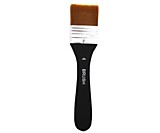 Кисть Синтетика №4 плоская "Флейц" 40мм черная ручка