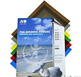 Обложка А3 200мкм бесцветный прозрачный пластик 100шт ПВХ