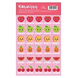 Наклейки-оценки "Ягодки" 10,5*18см