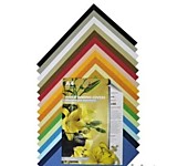 Обложка А4 "Кожа" белые картон 230г/м2 100шт