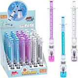 Ручка гелевая "Вакцина", 05мм, синяя