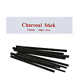 Уголь рисовальный натур.10шт в карт.коробке 