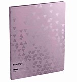Папка с зажимом А4 Berlingo "Metallic" сиреневый металлик 17мм, 1000мкм с внутр. карман