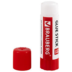 Клей-карандаш 15гр Brauberg