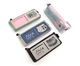 Пенал "Cats" текстильная косметичка с аппликацией из экокожи,рисунок CB-29