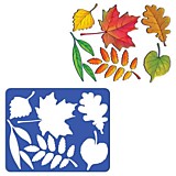 Трафарет Луч "Листья деревьев" 