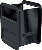 Подставка-стакан Erich Krause "Techno" Classic черная, пластиковая