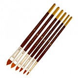 Кисть Синтетика №4 (5мм) Decola кошачий язык