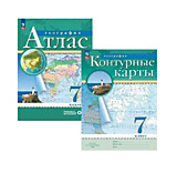 Атлас ДФ География 7кл /нов.границы 
