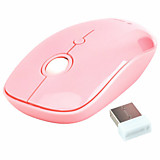 Мышь беспроводная GEMBIRD MUSW-390, 3кнопки+1колесо-кнопка, оптическая, розовая