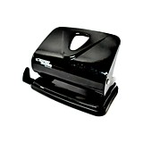 Дырокол Expert Complete 30л Metallic черный