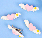 Заколка для волос "Крылья любви"