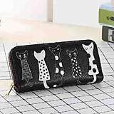 Кошелек женский Cat's черный