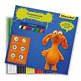 Пластилин Silwerhof 12цв "Джинсовая коллекция" 240гр к/к 