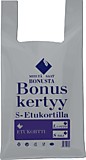 Пакет-майка 30+16*56см "Bonus Kertty" 35мкм (100шт) ПНД серый СоюзПолимер