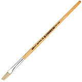 Кисть щетина ArtSpace №10 плоская, пакет, европодвес												